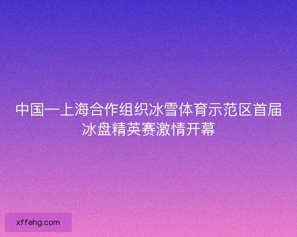中国—上海合作组织冰雪体育示范区首届冰盘精英赛激情开幕 中国—上海合作组织冰雪体育示范区首届冰盘精英赛激情开幕